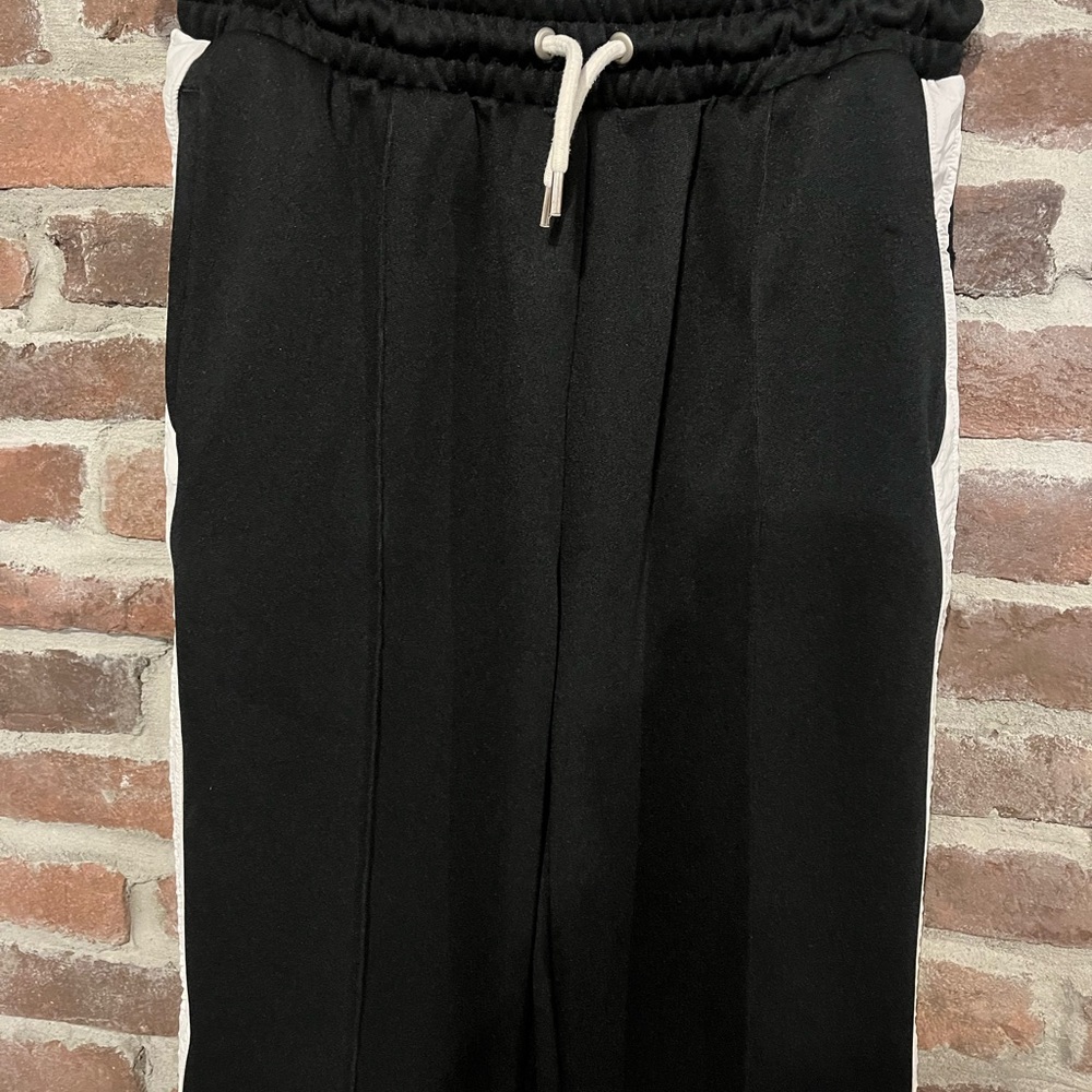 Gap Black Track Pants with White Stripes Size Small P - Picture 5 of 14